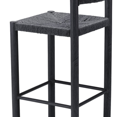 Iska Barstool (Set of 2) Black