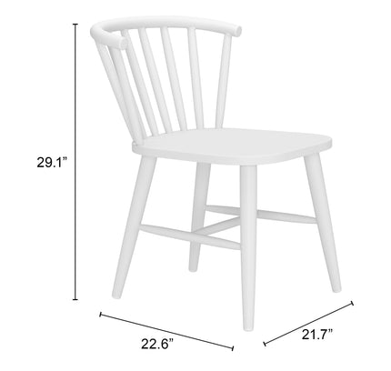 Shio Dining Chair White