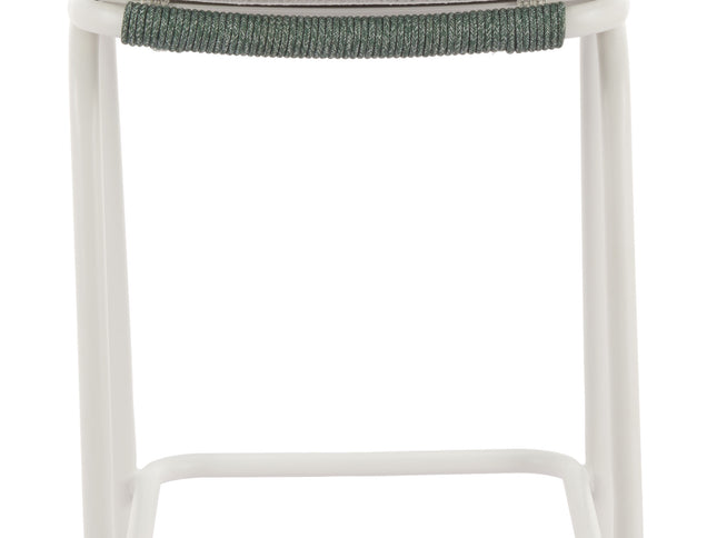 Luft Barstool (Set of 2) White & Green