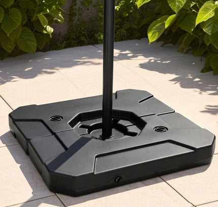 274 lb Cantilever Patio Umbrella Base with Handles