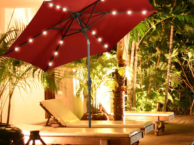 17.5" Heavy Duty Square Umbrella Base Stand of 30 lb for Outdoor