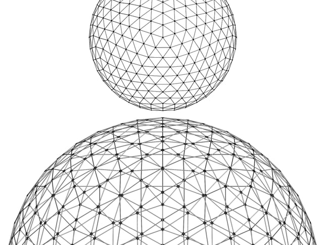 CNC Dome - 94 Ft (29 m) Stainless Steel Geodesic Dome Enclosure