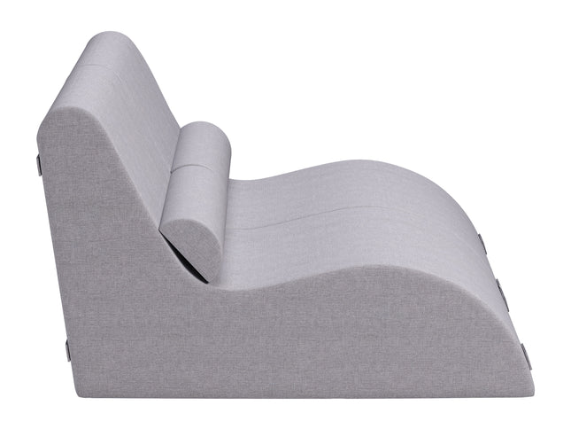 Luanda Chaise Lounge Gray