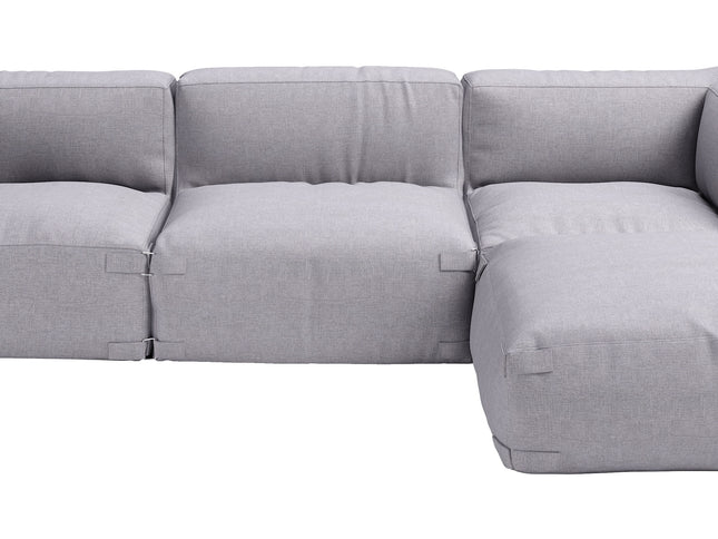 Luanda Corner Chair Gray