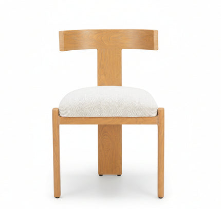 Tiana Dining Chair Natural & Beige