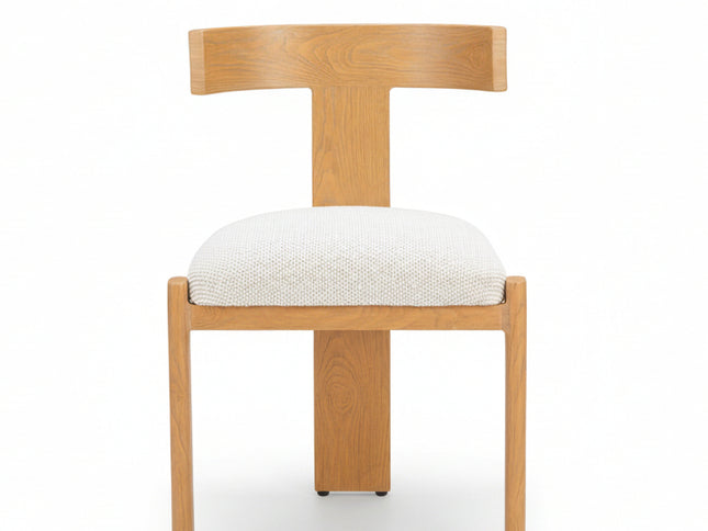 Tiana Dining Chair Natural & Beige