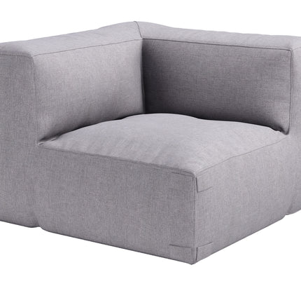 Luanda Corner Chair Gray