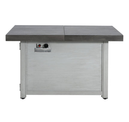 Extendable Rectangular Propane Fire Pit Table | 50,000 BTU