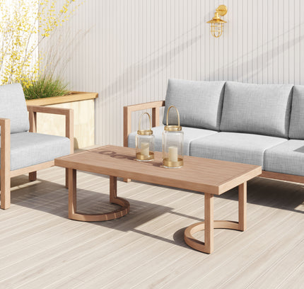 Leto Coffee Table Brown
