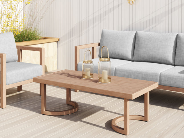 Leto Coffee Table Brown