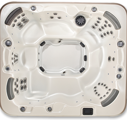 Alpine Hot Tub - Spacious 7-Person Therapy Experience with Elegant Design
