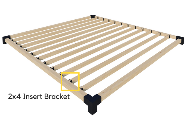 Pergola Insert Bracket (for 2x4 Wood Slats)