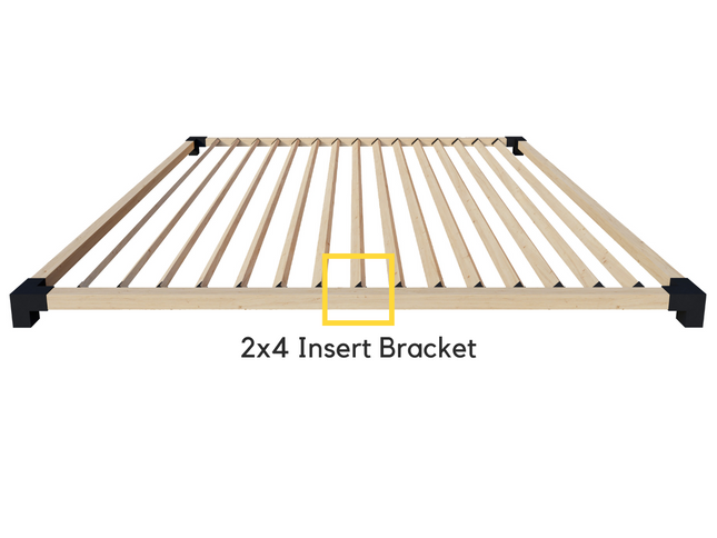 Pergola Insert Bracket (for 2x4 Wood Slats)