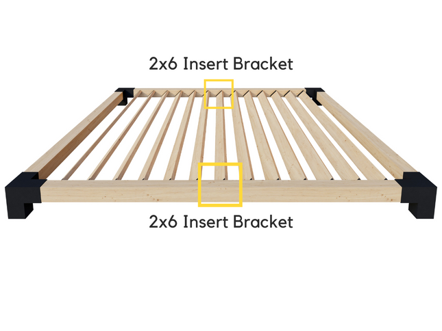 Pergola Insert Bracket (for 2x6 Wood Slats)