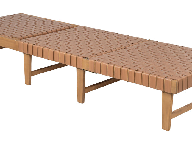 Breath Chaise Lounge Brown
