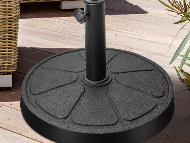 31 lb 18" Round Outdoor Umbrella Base