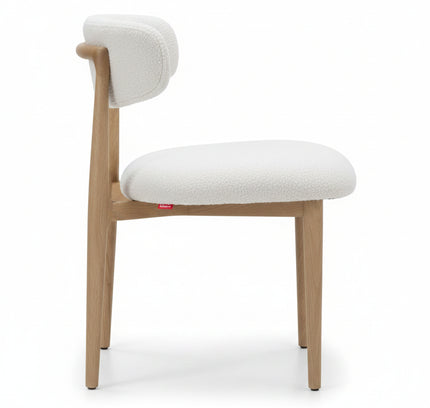 Bege Dining Chair White