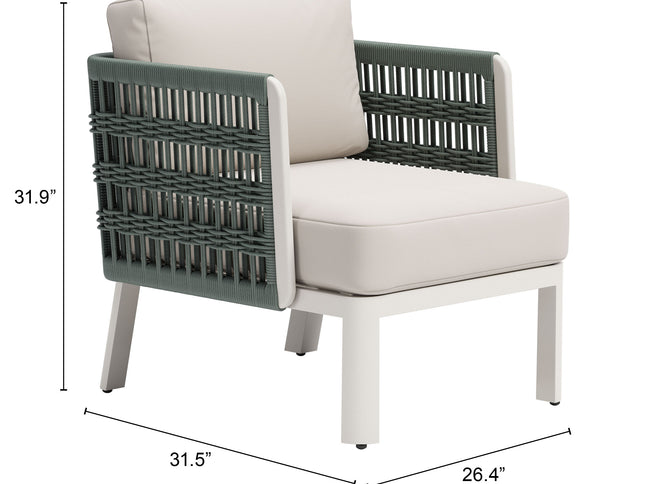 Bridgehampton Armchair White