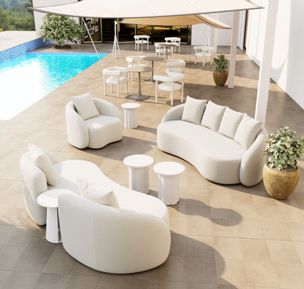 Sunny Isles Side Table White
