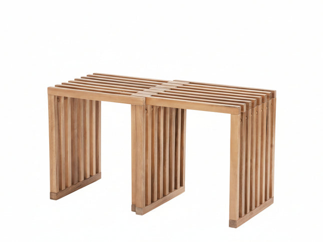 Riviera Extendable Stool (Set of 2) Natural