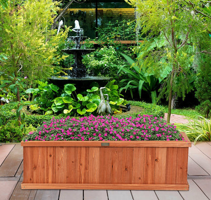 Wooden Decorative Planter Box for Garden and Window