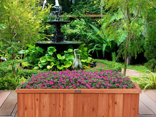 Wooden Decorative Planter Box for Garden and Window