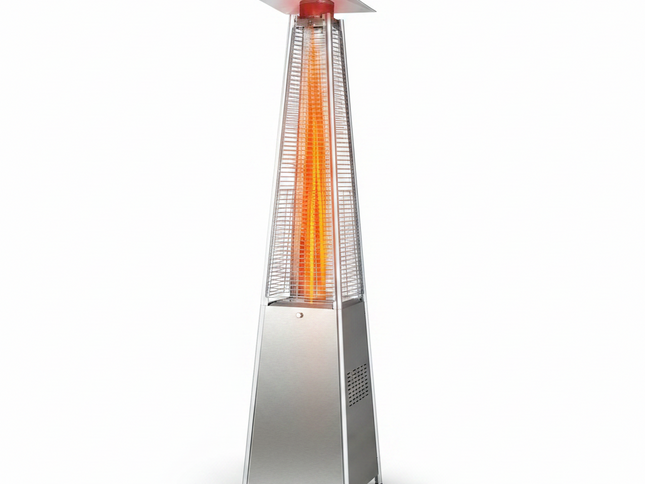 42000 BTU Pyramid Patio Heater with Wheels