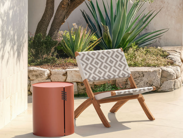 Bayu Side Table Brown
