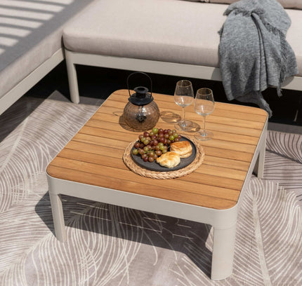 Portals Light Square Coffee Table