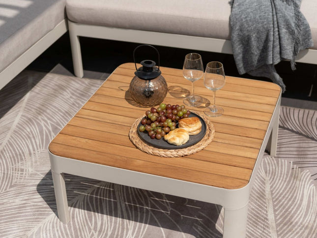 Portals Light Square Coffee Table