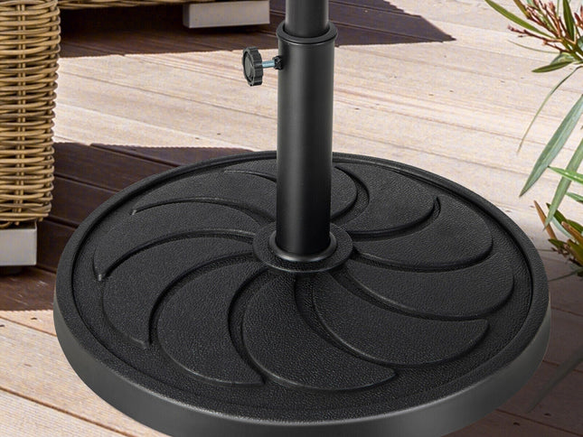 40 lb 21.5" Round Outdoor Umbrella Base