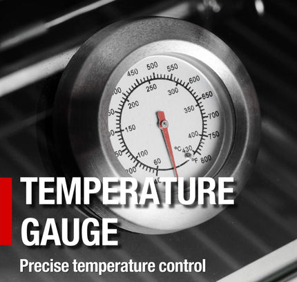 Castelle Flame 44-Inch 6-Burner 85K BTU Stainless Steel Outdoor BBQ Kitchen Island Grill With Wine Cooler, Rotisserie Kit, And Storage Cabinets