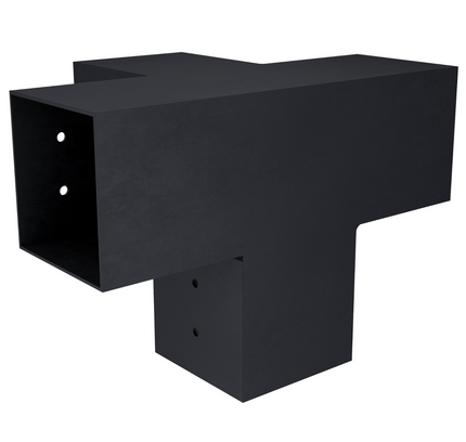 Pergola 4-Arm Post Bracket (for 4x4 Wood Posts)