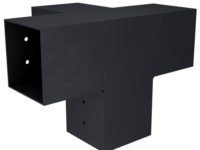 Pergola 4-Arm Post Bracket (for 4x4 Wood Posts)