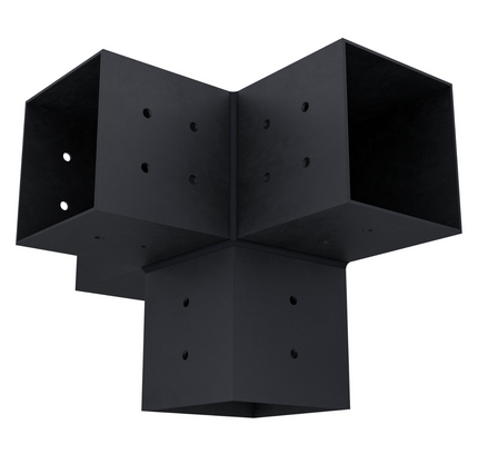 Pergola 4-Arm Post Bracket (for 4x4 Wood Posts)