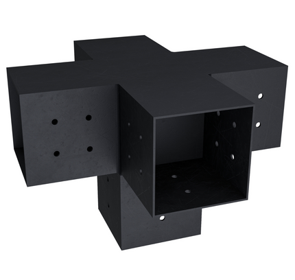 Pergola 5-Arm Post Bracket (for 4x4 Wood Posts)