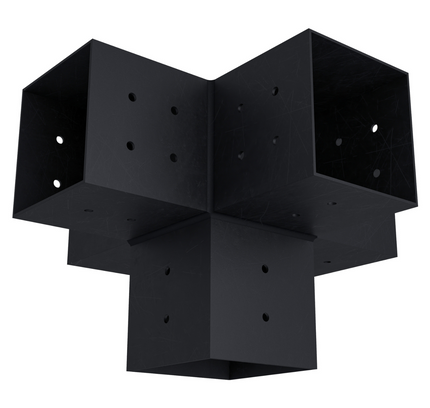 Pergola 5-Arm Post Bracket (for 4x4 Wood Posts)