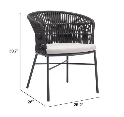 Freycinet Dining Chair (Set of 2) Black