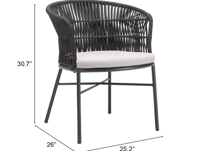 Freycinet Dining Chair (Set of 2) Black