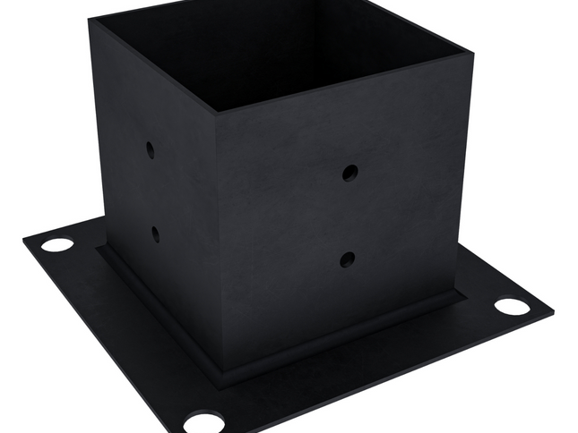 Pergola Base Bracket (for 4x4 Wood Posts)