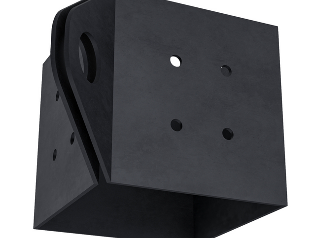 4x4 Corner Hanger Bracket for Hanging a Hammock