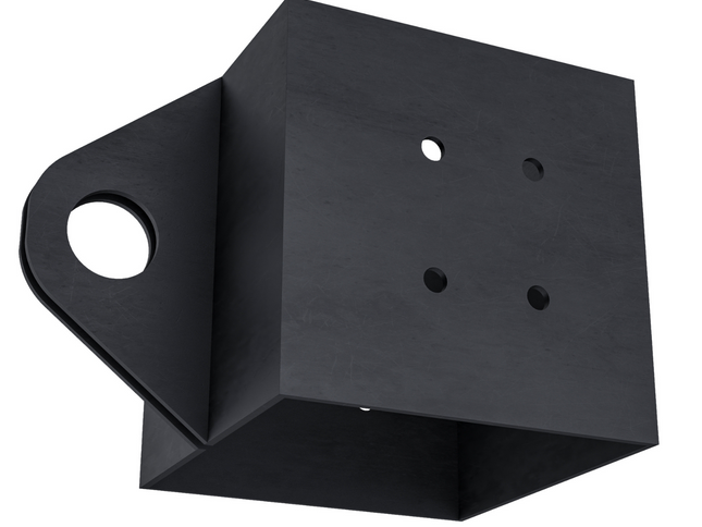 4x4 Middle Hanger Bracket for Hanging a Hammock or Swing