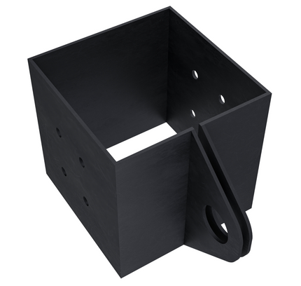 4x4 Middle Hanger Bracket for Hanging a Hammock or Swing