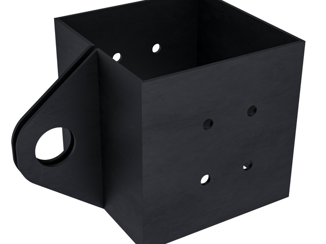 4x4 Middle Hanger Bracket for Hanging a Hammock or Swing