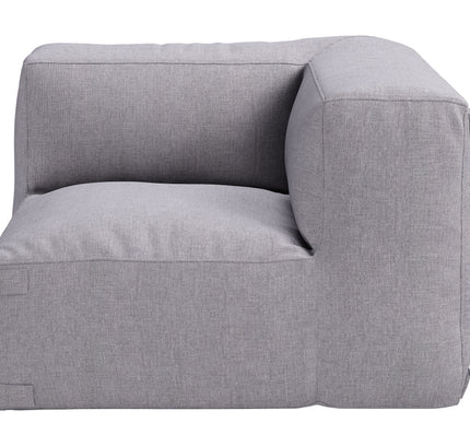 Luanda Corner Chair Gray