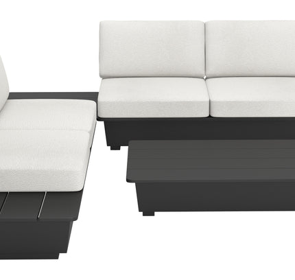 Tien RHF Loveseat Beige