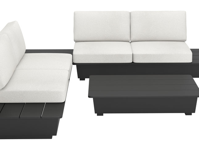 Tien LHF Loveseat Beige