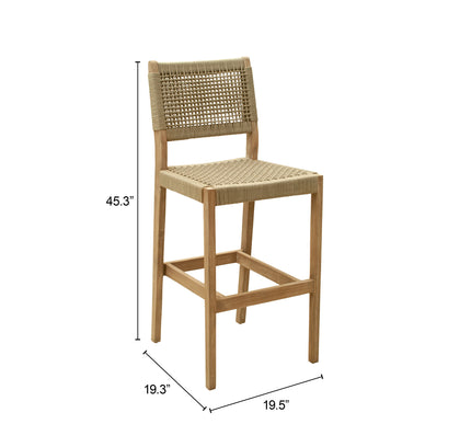 Corde Barstool Beige