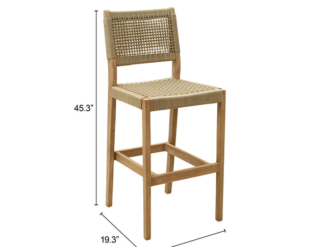 Corde Barstool Beige