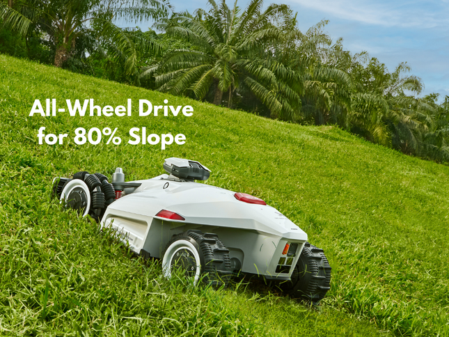 Mammotion Luba 2 AWD 10000: Perimeter Wire Free Robot Lawn Mower